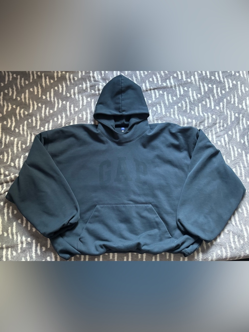 Yeezy x GAP x Balenciaga double layered RARE oversized hoodie - SIZE L